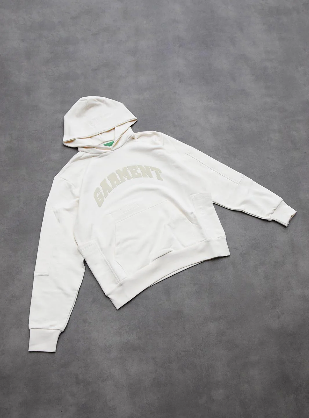 Garment Workshop Utility Hoodie Heavy Cream - Image 2