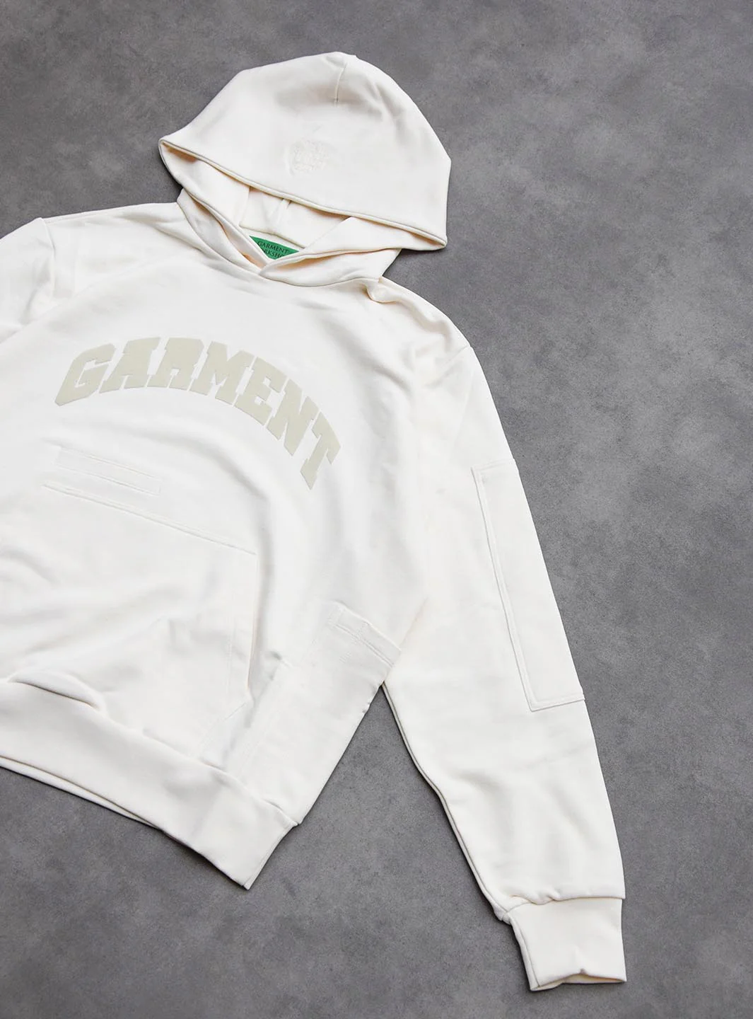 Garment Workshop Utility Hoodie Heavy Cream - Image 3