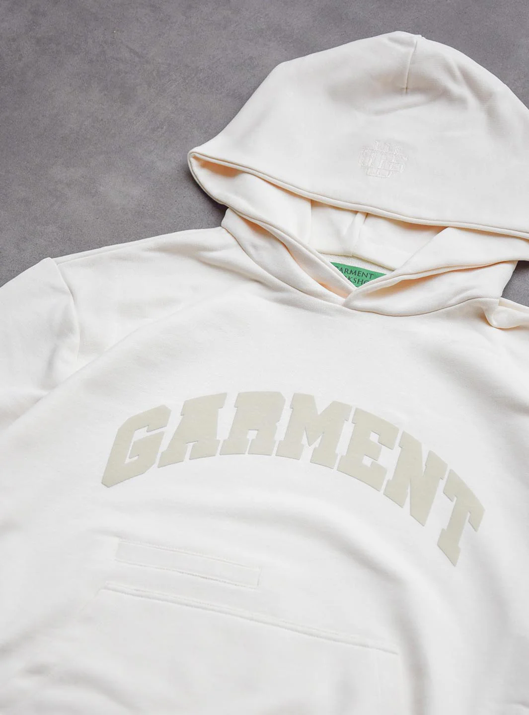 Garment Workshop Utility Hoodie Heavy Cream - Image 4