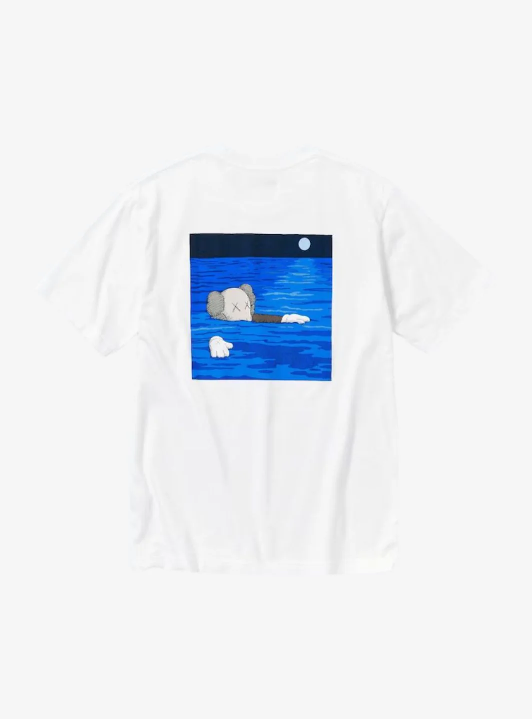 KAWS x Uniqlo UT Short Sleeve Artbook Cover T-Shirt White