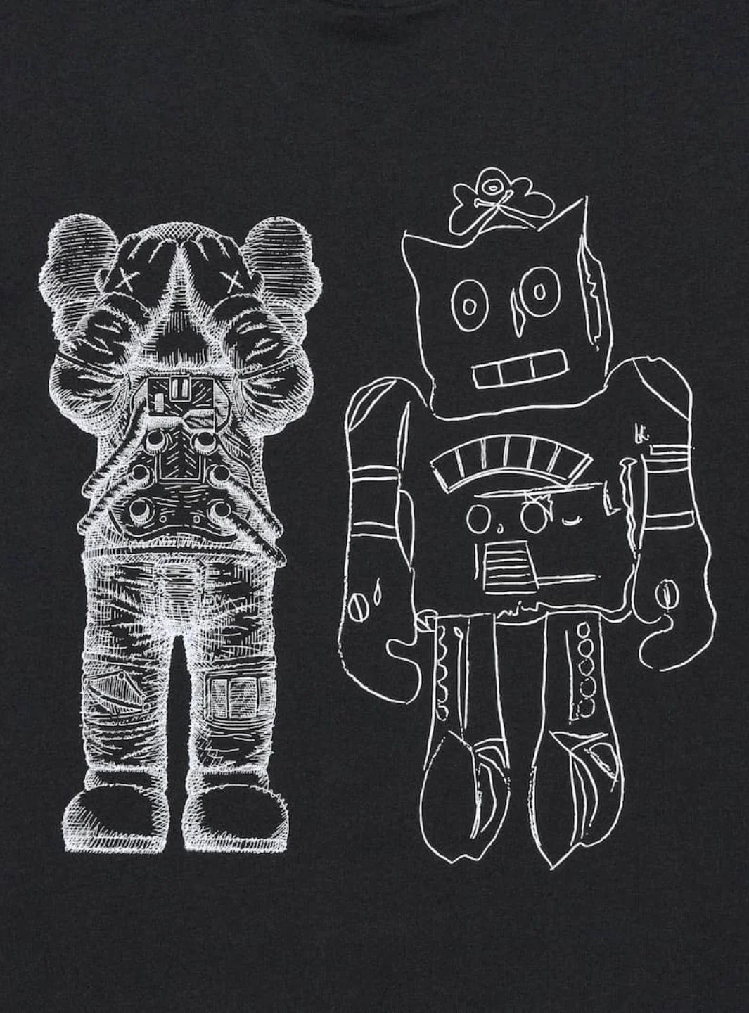 KAWS x Uniqlo Warhol UT Graphic 476351 T-Shirt Black - Image 4