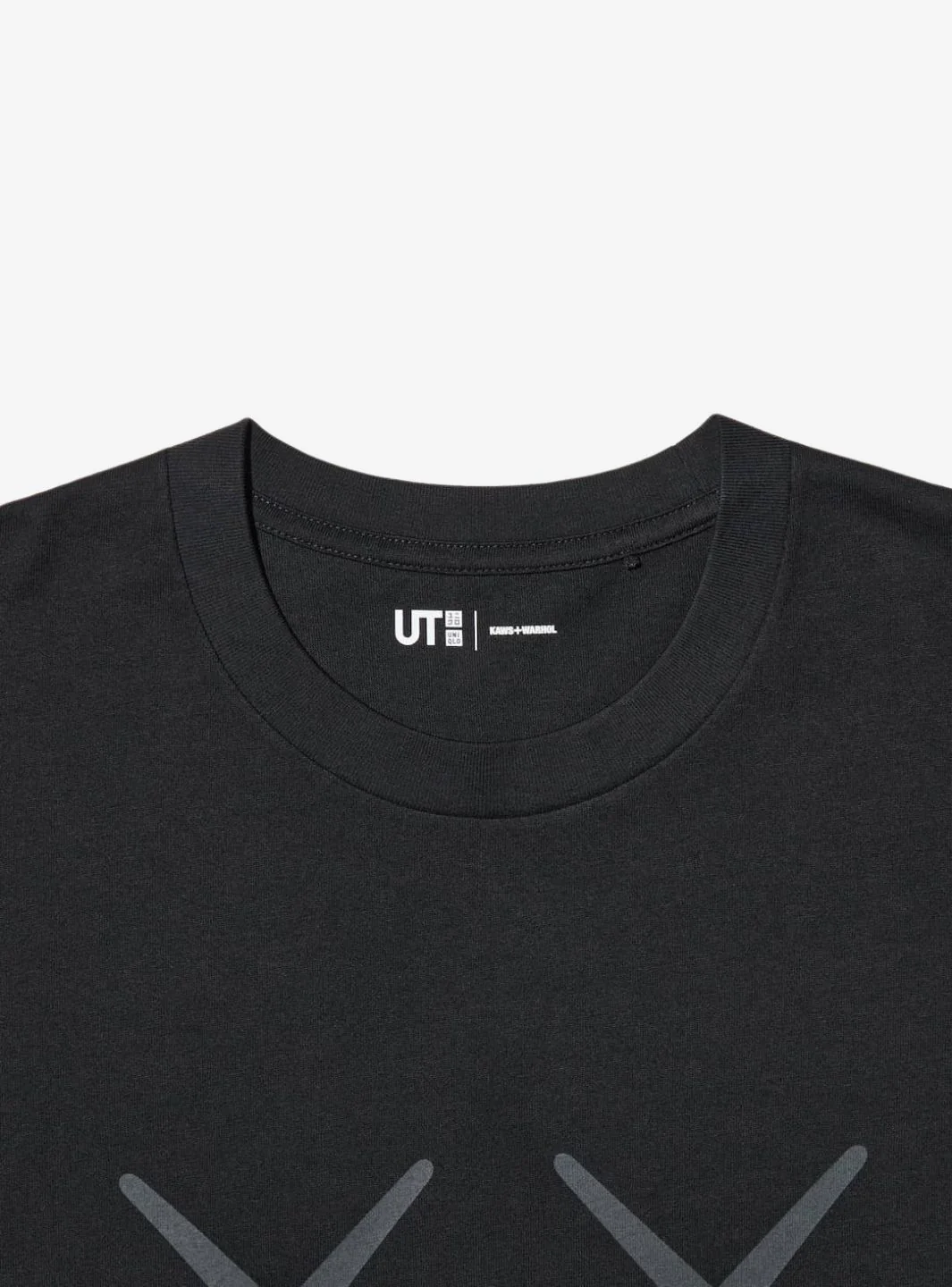 KAWS x Uniqlo Warhol UT Graphic 476352 T-Shirt Black - Image 3