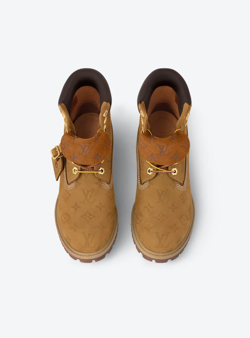 Louis Vuitton Timberland 6" Ankle Boot Wheat Monogram - Image 3