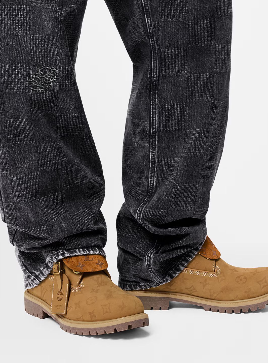 Louis Vuitton Timberland 6" Ankle Boot Wheat Monogram - Image 4