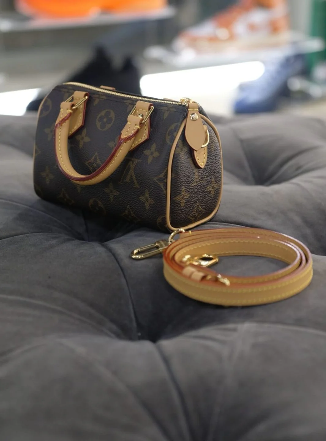 Louis Vuitton Nano Speedy Monogram Canvas Brown - Image 11