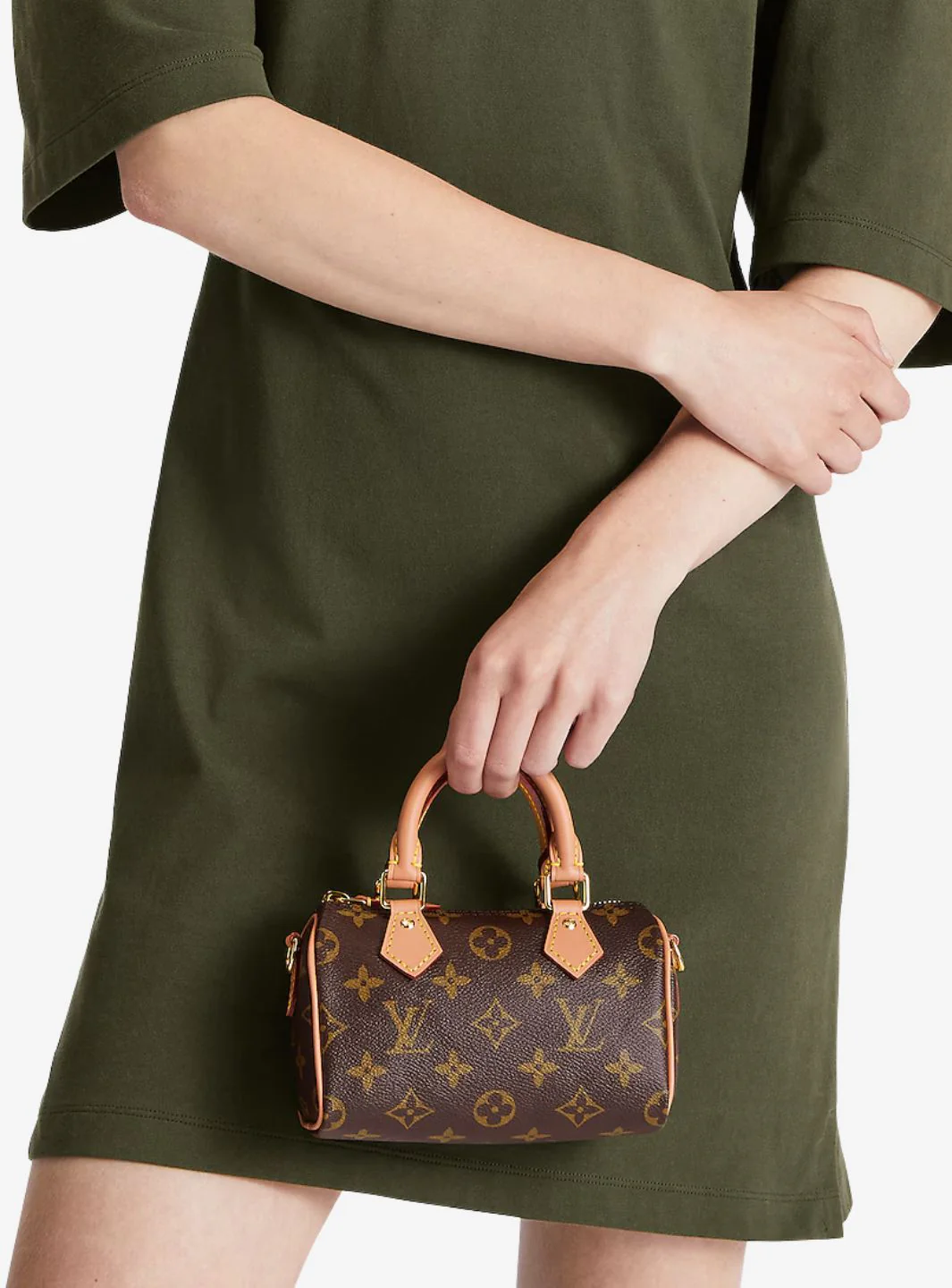 Louis Vuitton Nano Speedy Monogram Canvas Brown - Image 5