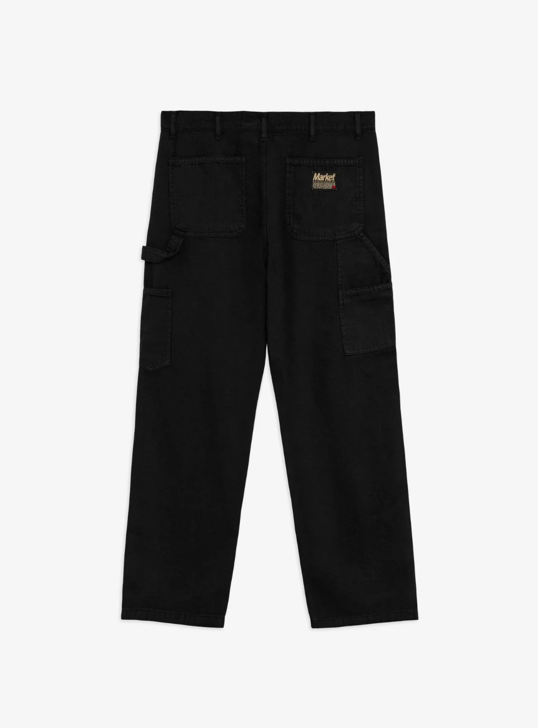 Market Studios Black Pants Double Knee Workpants - Image 2