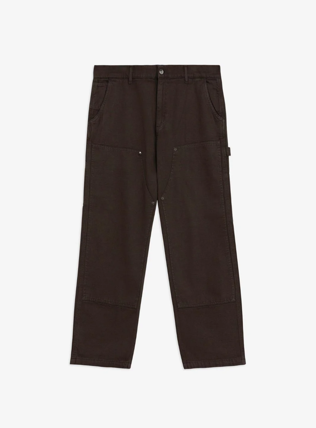Market Studios Brown Pants Double Knee Workpants