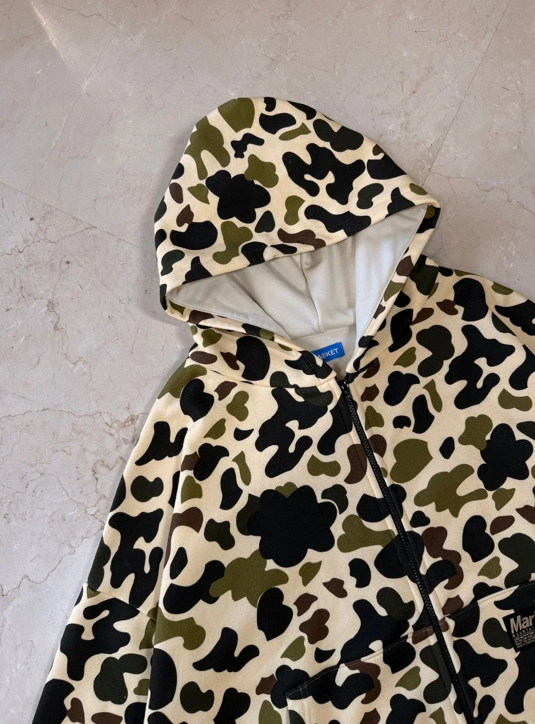 Market Studios Camo Zip Hoodie - Image 6