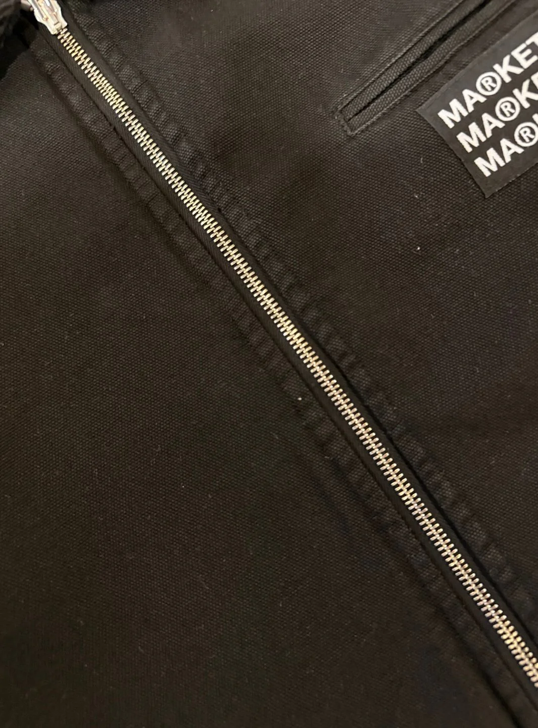 Market Studios Denim Jacket Black - Image 5