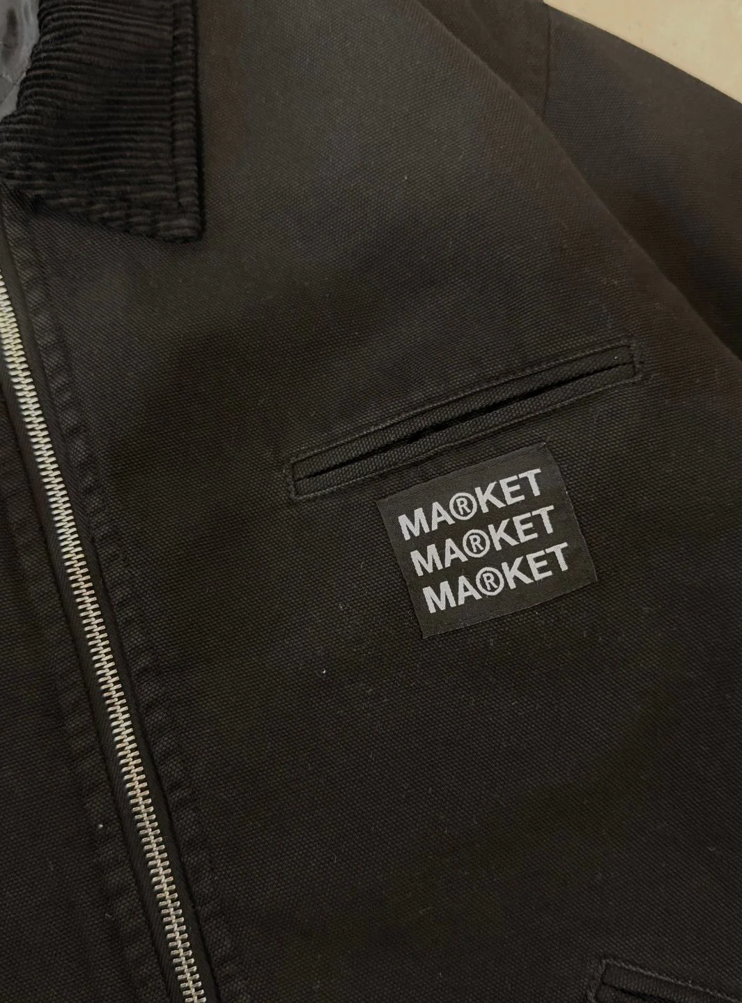 Market Studios Denim Jacket Black - Image 7