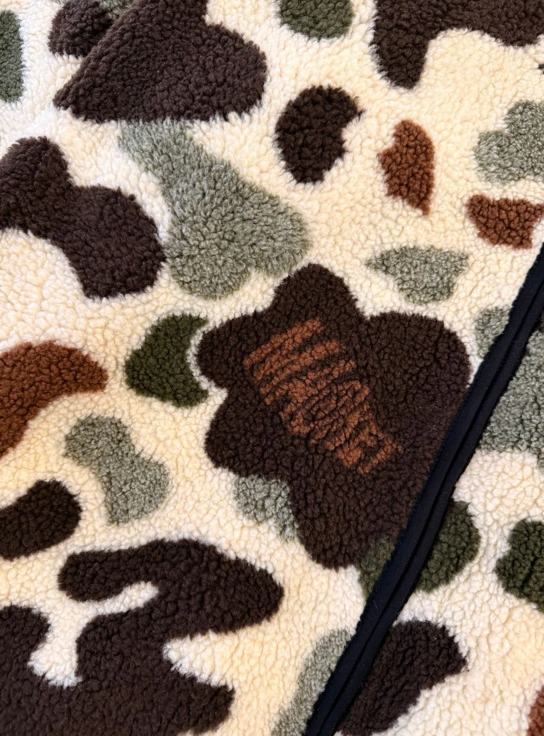 Market Studios Fleece Jacket Camouflage - Image 5