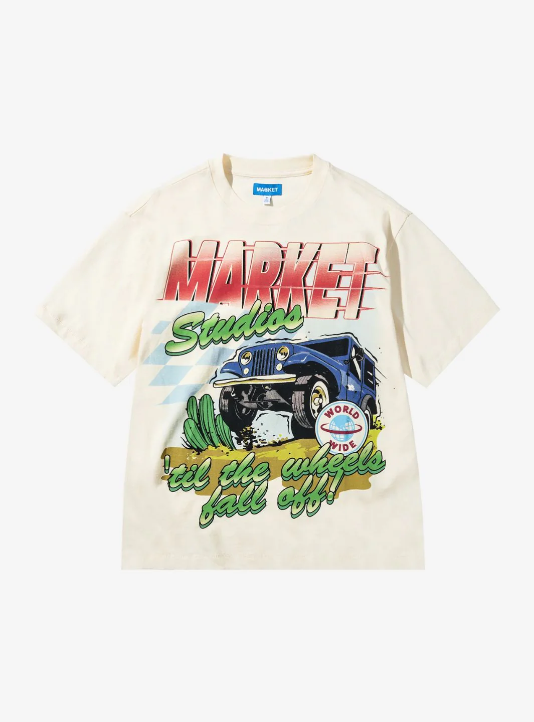 Market Studios Wheels Off T-Shirt