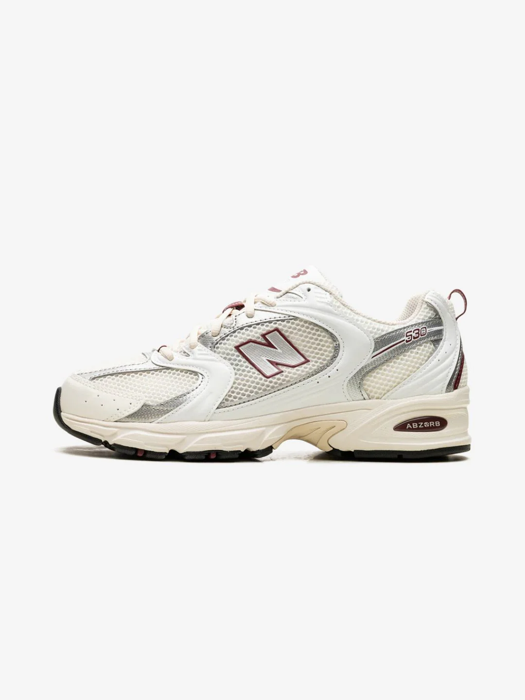 New Balance 530 Sea Salt Mercury Red