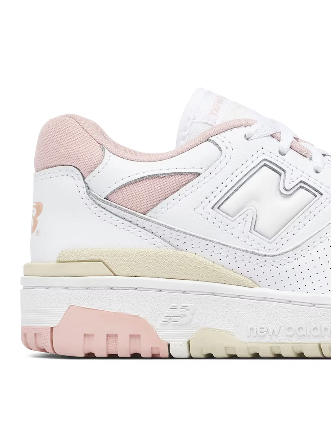New Balance 550 White Pink Cream - Image 3