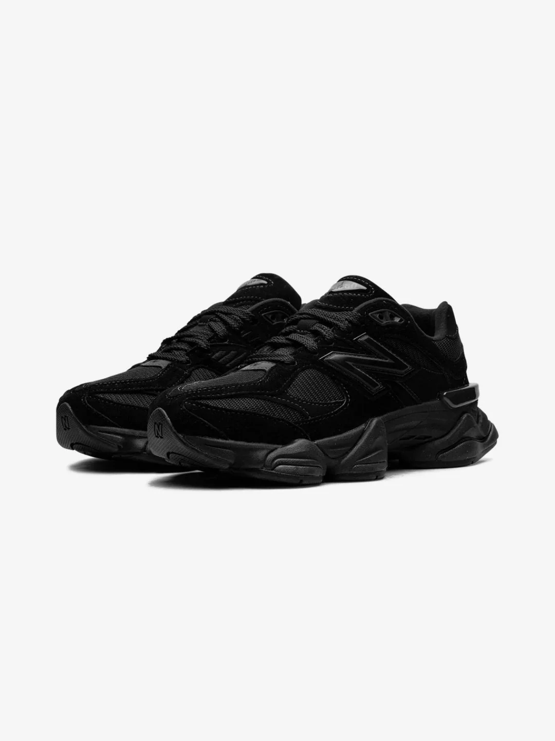New Balance 9060 Triple Black - Image 2