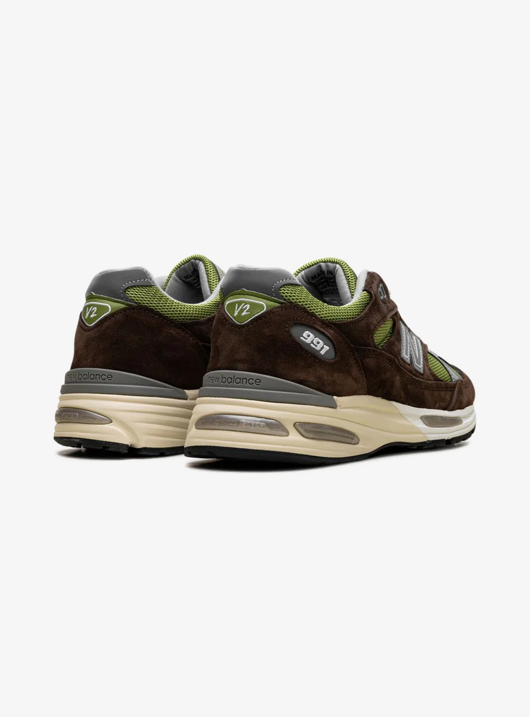New Balance 991v2 MiUK Daniëlle Cathari x Kith Reverse Matcha - Image 3