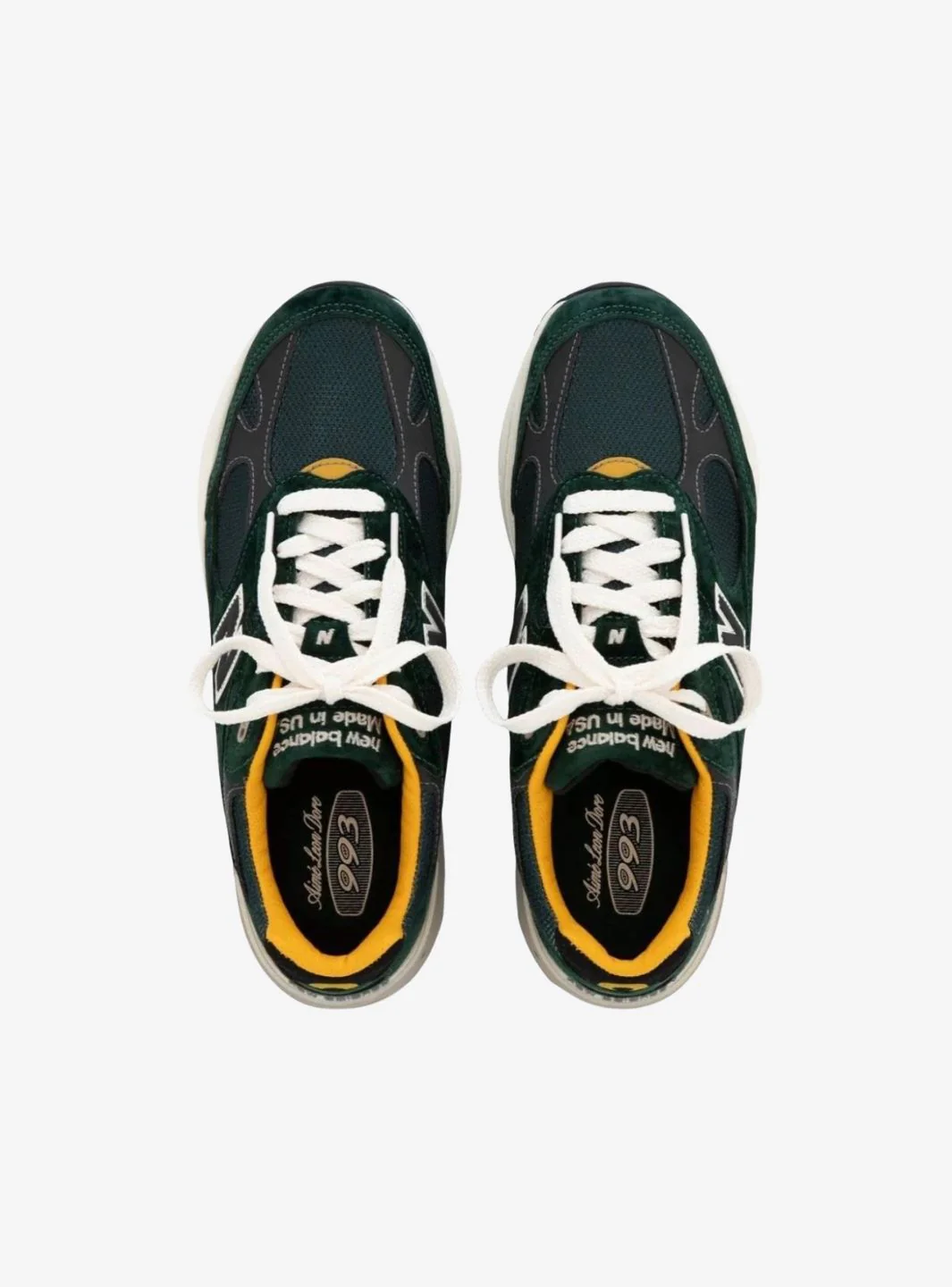 New Balance 993 MiUSA Aimé Leon Dore Pine Grove - Image 4