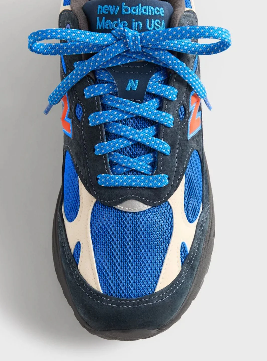 New Balance 993 MiUSA Kith Madison Square Garden Navy - Image 6