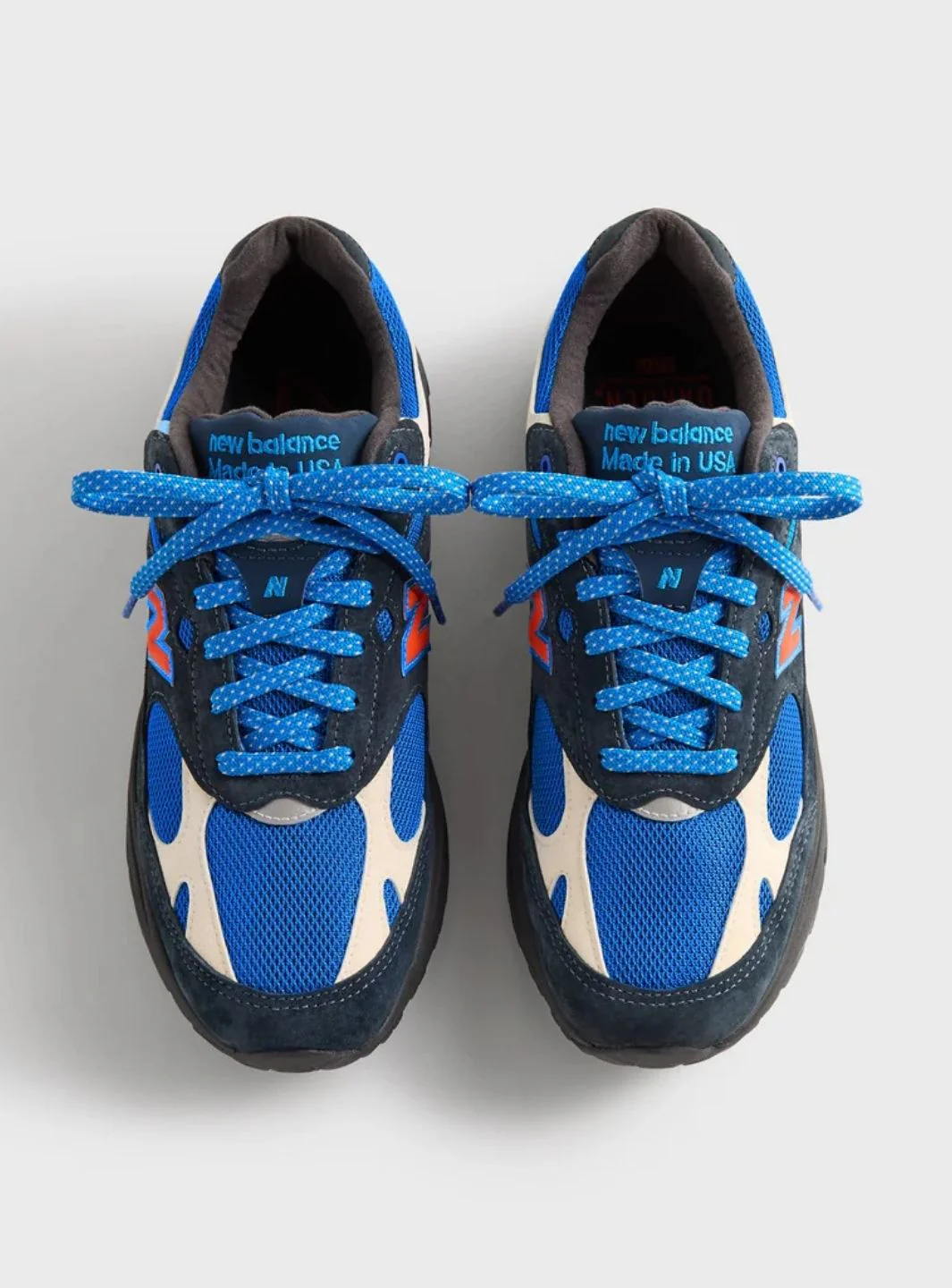 New Balance 993 MiUSA Kith Madison Square Garden Navy - Image 9