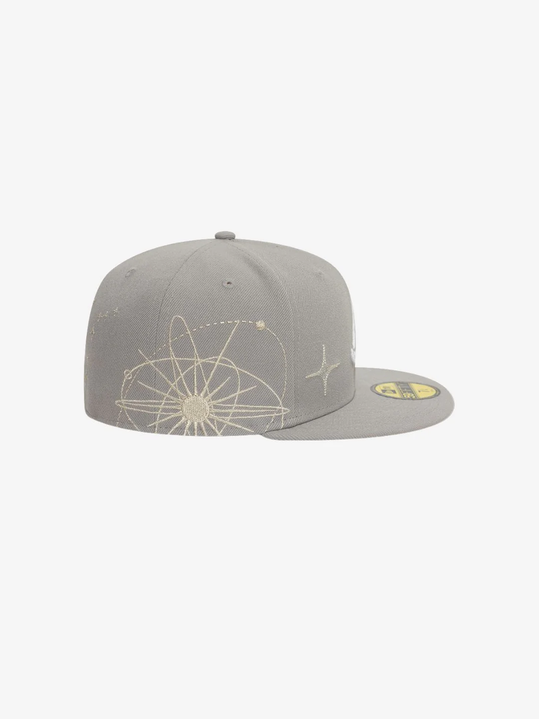 New Era Atlanta Braves MLB Zodiac Grey 59FIFTY Fitted Cap - Image 5
