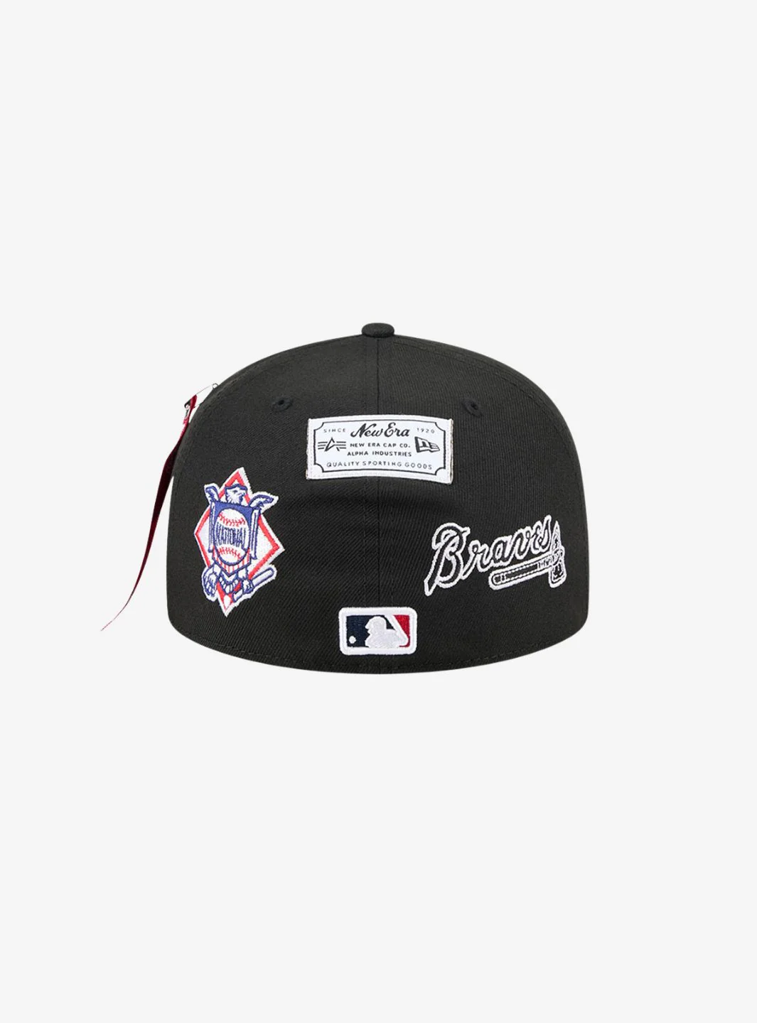 New Era Atlanta Falcons x Alpha Industries 59FIFTY Fitted Cap Black - Image 4