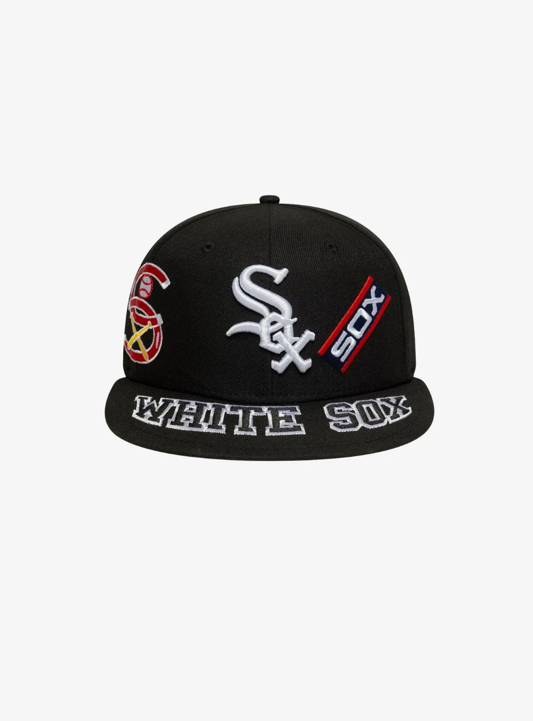New Era Chicago White Sox MLB 59FIFTY Fitted Cap All Over Black - Image 2
