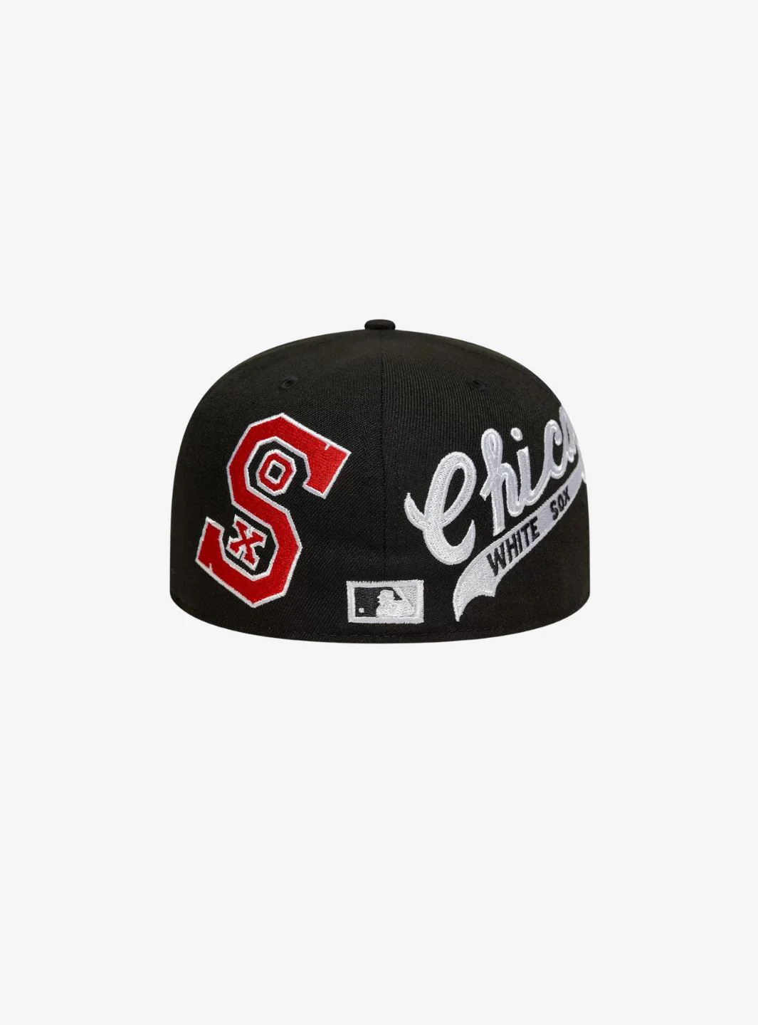 New Era Chicago White Sox MLB 59FIFTY Fitted Cap All Over Black - Image 4