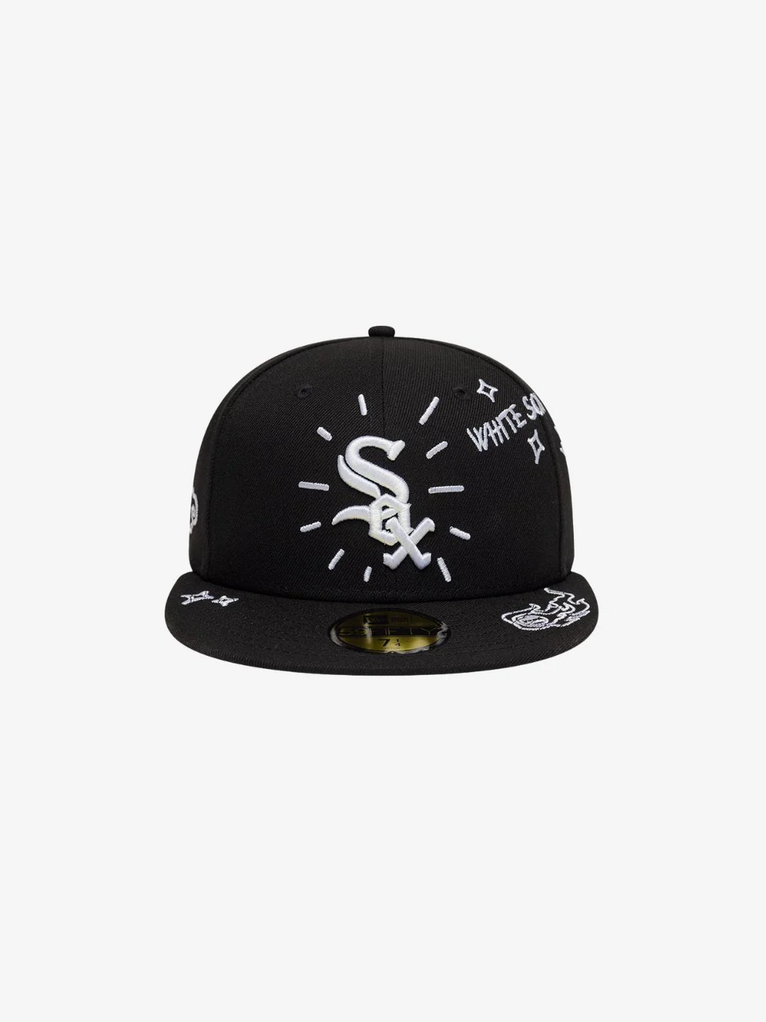 New Era Chicago White Sox Scribble MLB 59FIFTY Black Fitted Cap - Image 2