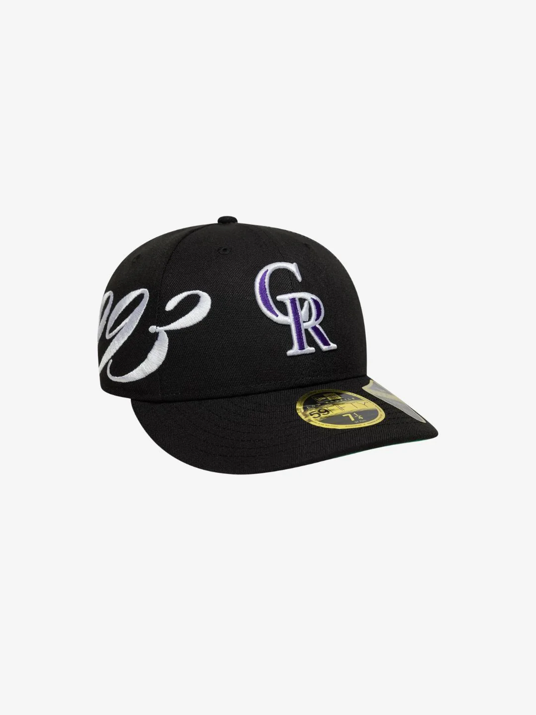 New Era Colorado Rockies MLB Est Script Black Low Profile 59FIFTY Fitted Cap - Image 3