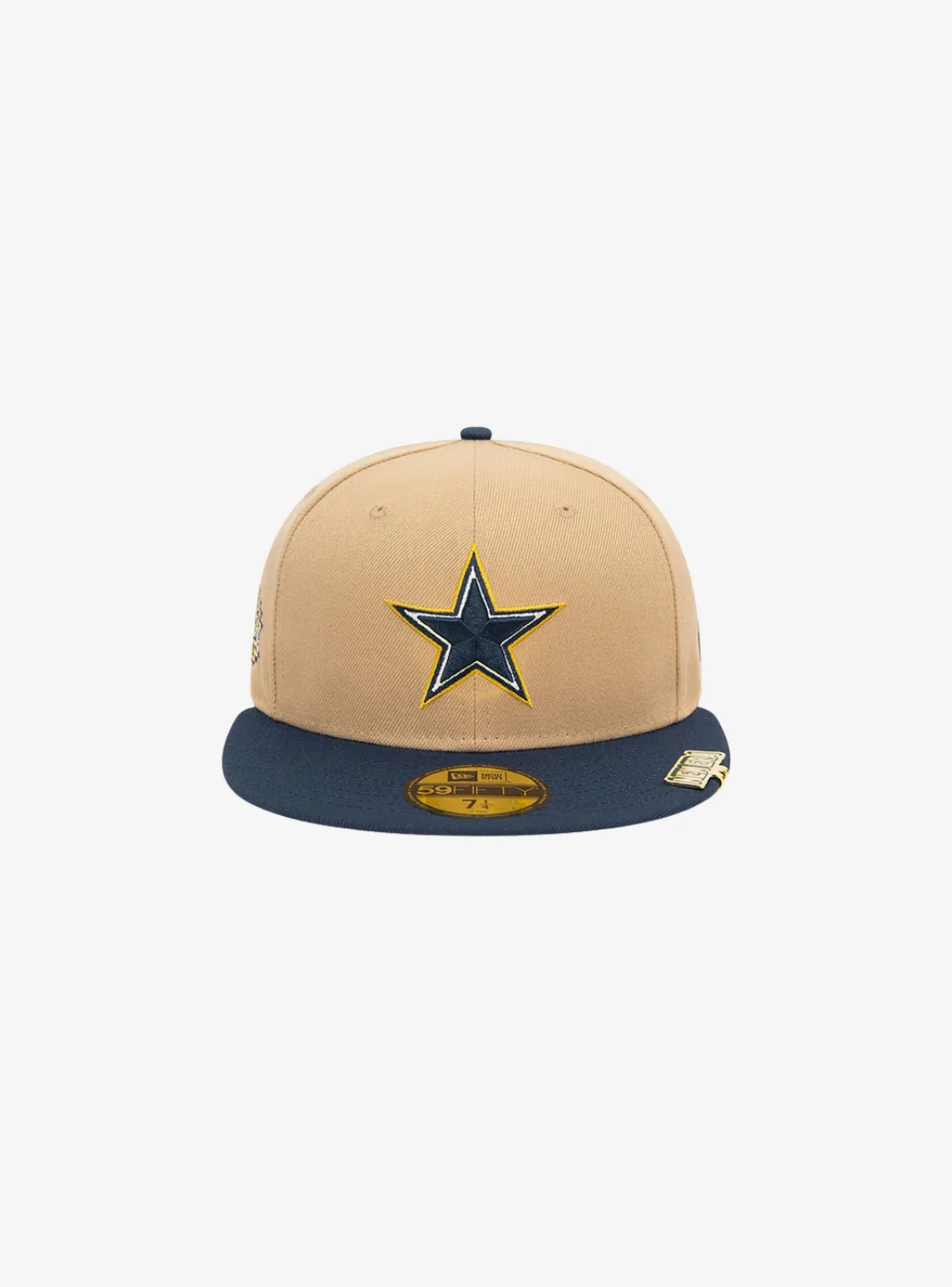 New Era Dallas Cowboys NFL Pin Pack Light Beige 59FIFTY Fitted Cap - Image 2