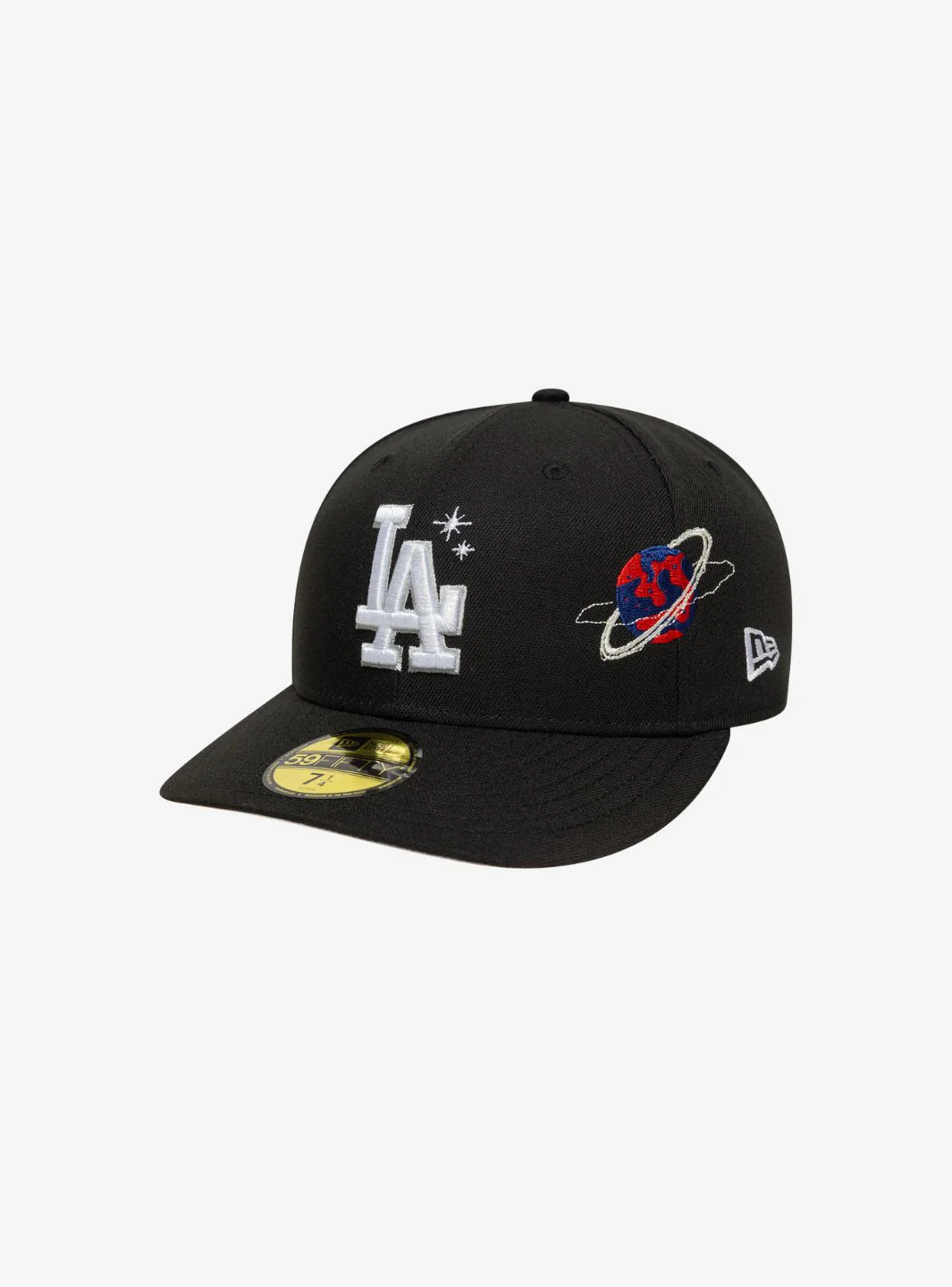 New Era LA Dodgers MLB Planet Icon Black 59FIFTY Fitted Cap