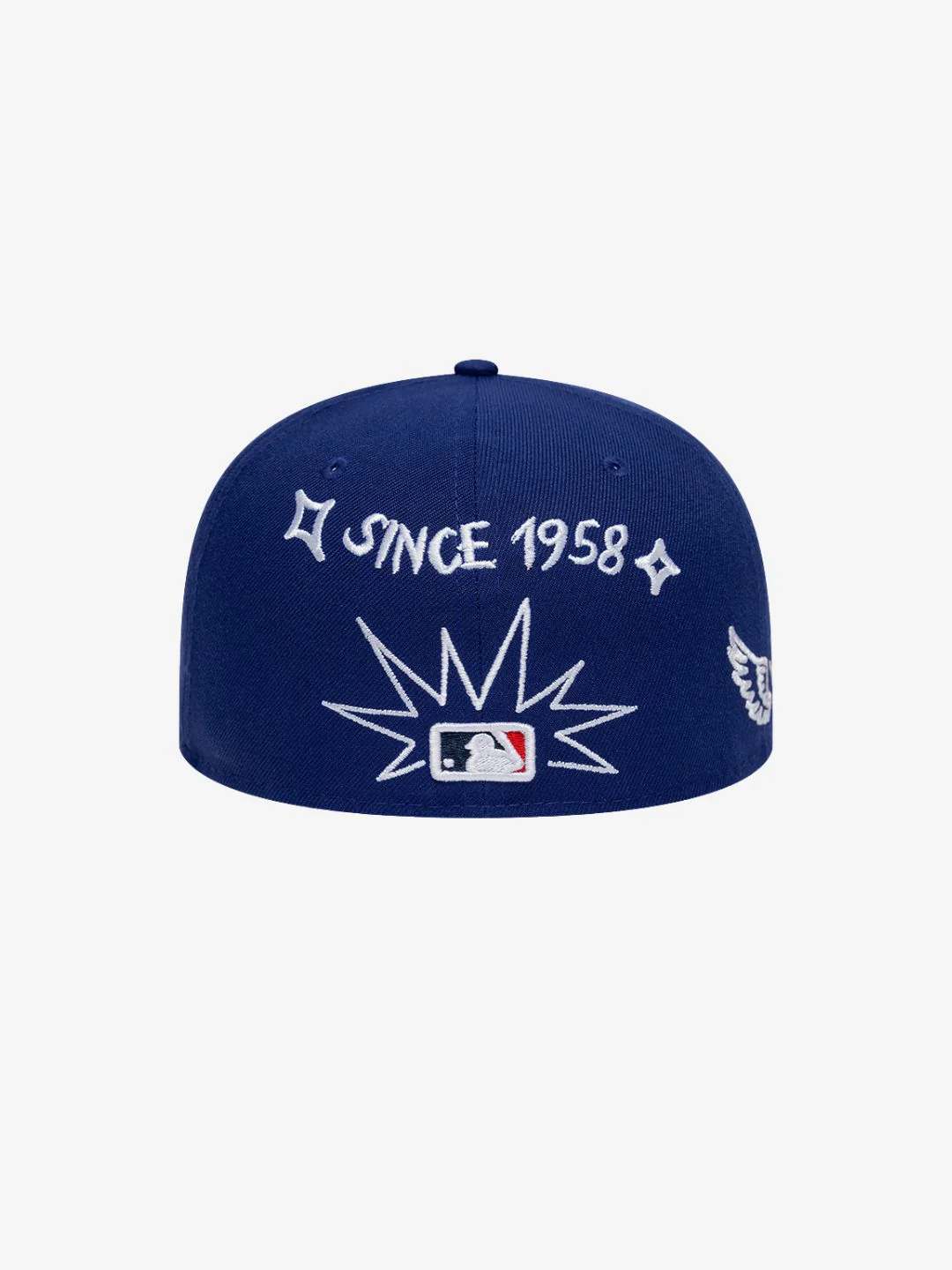 New Era Los Angeles Dodgers Scribble MLB 59FIFTY Blue Fitted Cap - Image 6