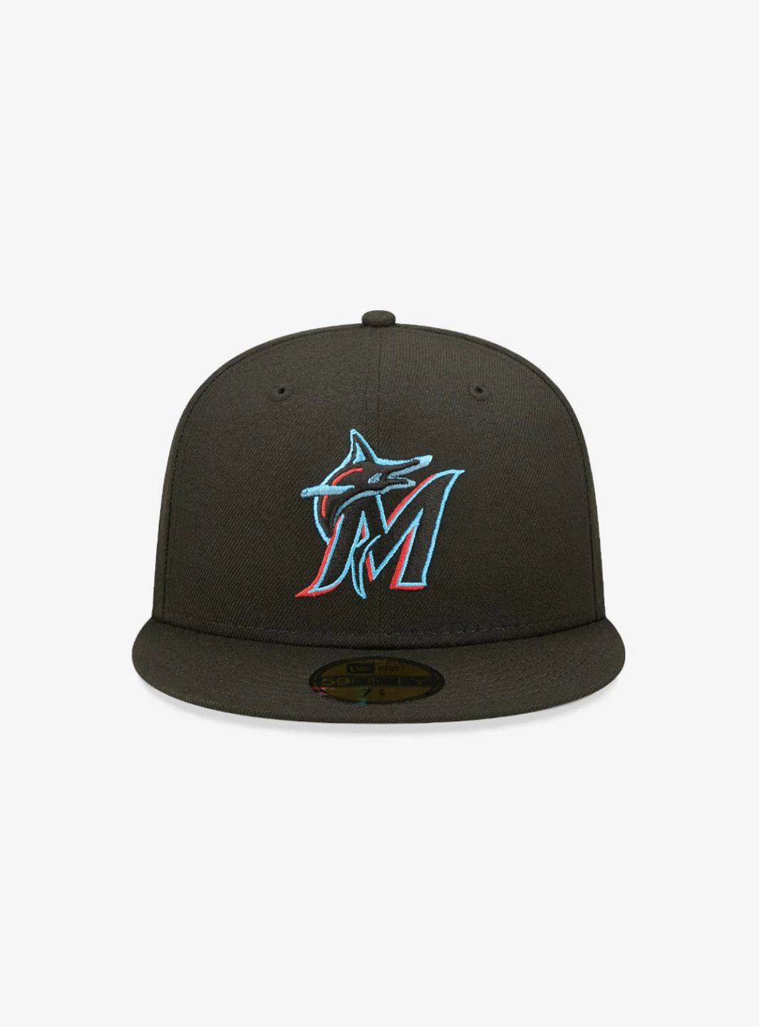 New Era Miami Marlins Authentic On Field Game Black 59FIFTY Fitted Cap - Image 2