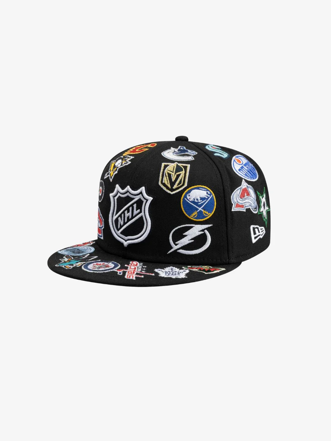New Era National Hockey League 59FIFTY Black Fitted Cap