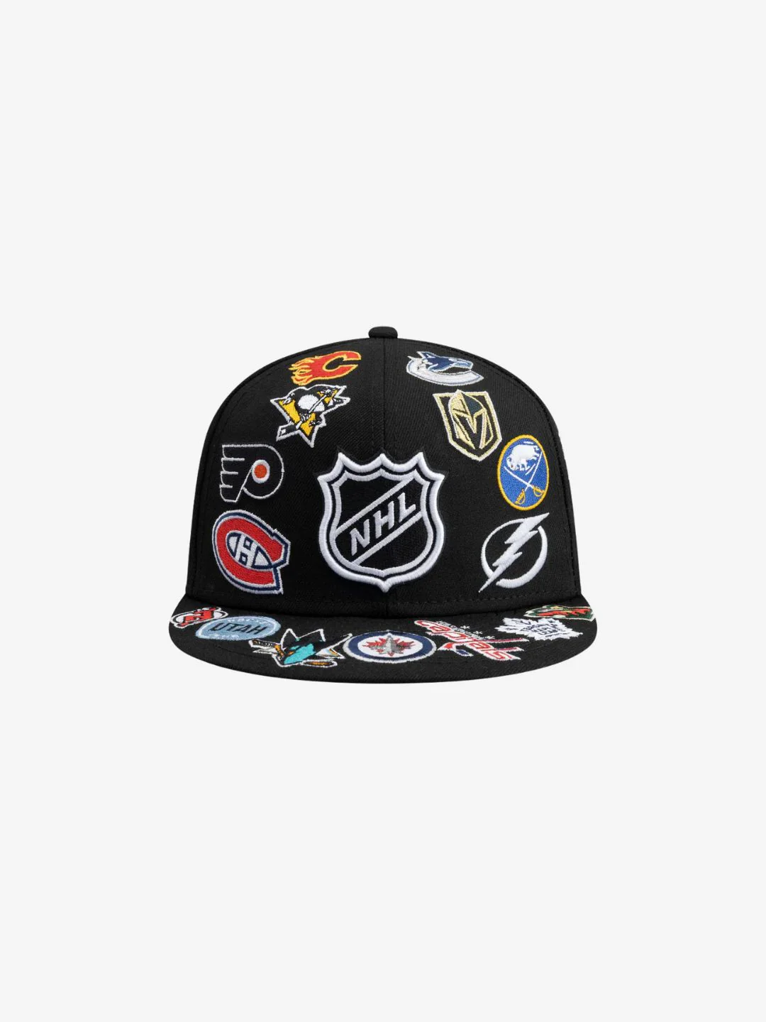 New Era National Hockey League 59FIFTY Black Fitted Cap - Image 2