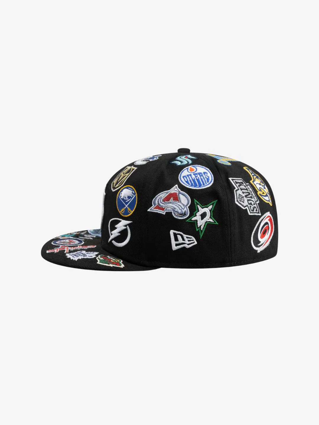 New Era National Hockey League 59FIFTY Black Fitted Cap - Image 4