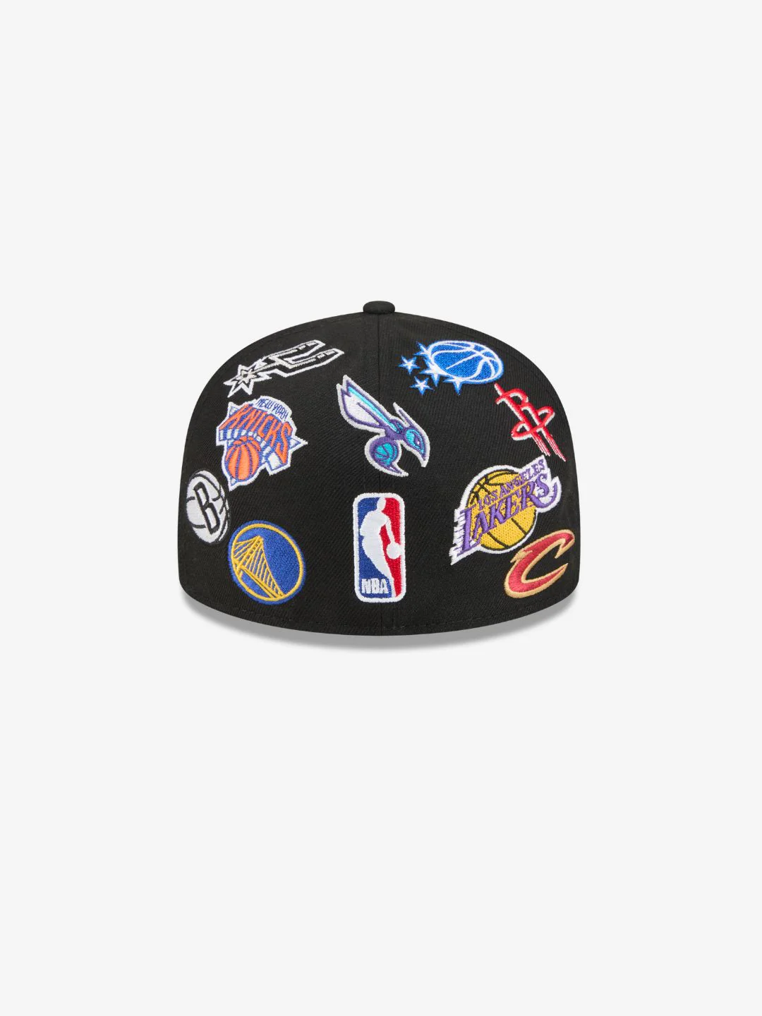 New Era NBA All Over Black 59FIFTY Fitted Cap - Image 4