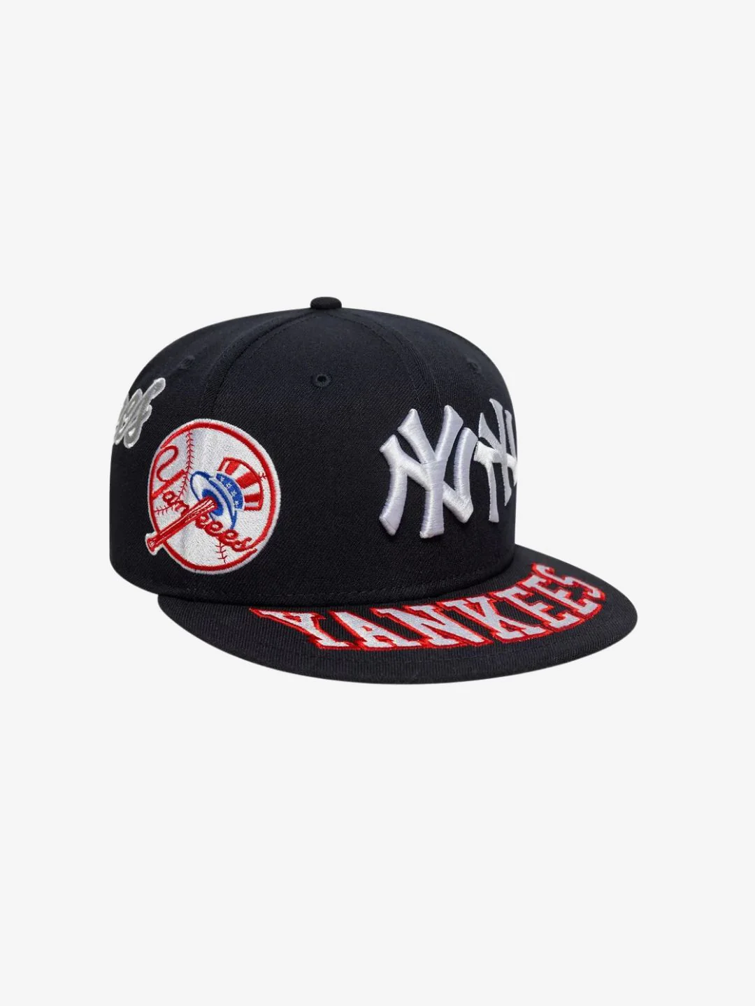 New Era New York Yankees MLB 59FIFTY Navy Blue Fitted Cap - Image 3