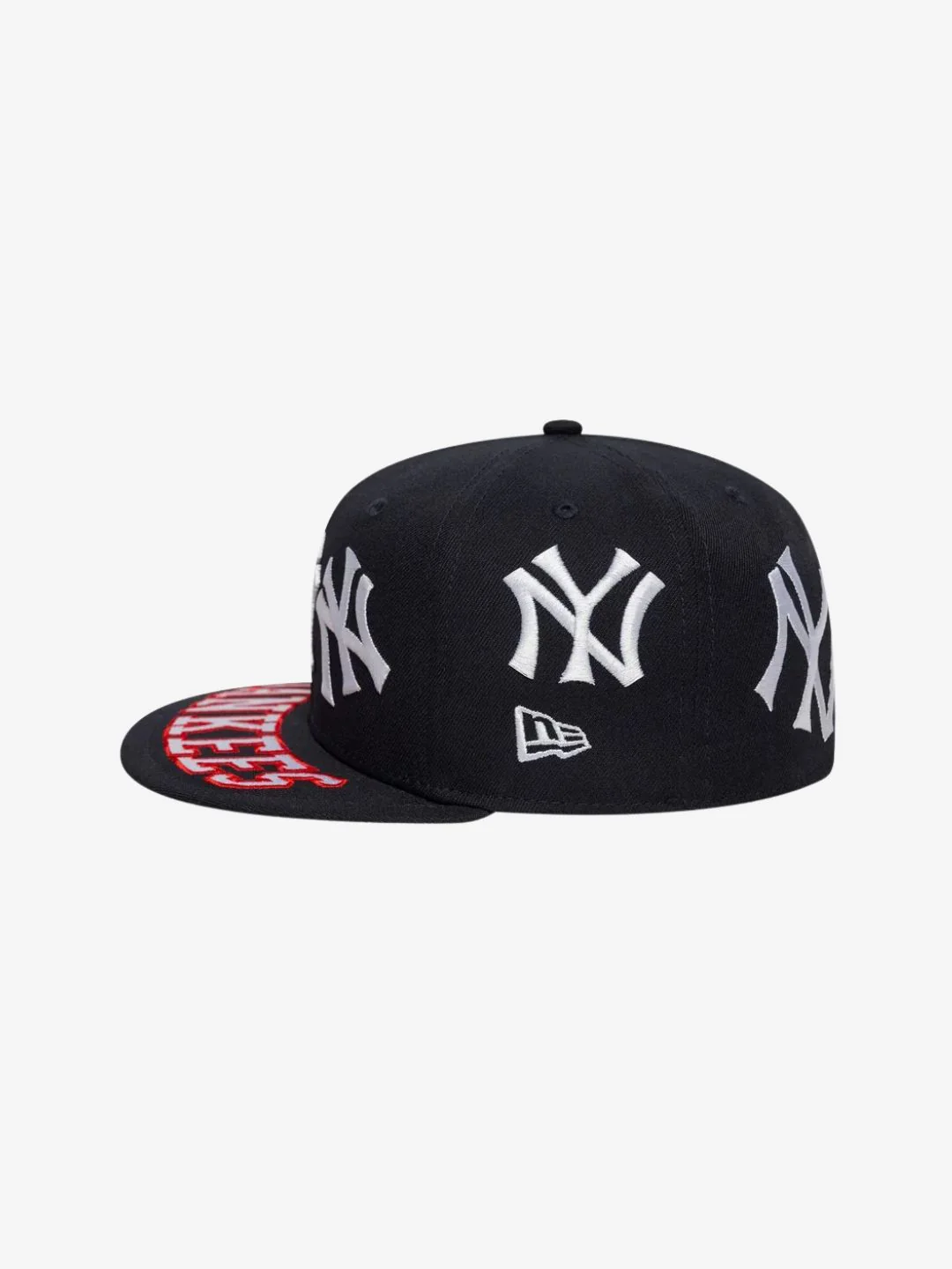 New Era New York Yankees MLB 59FIFTY Navy Blue Fitted Cap - Image 4