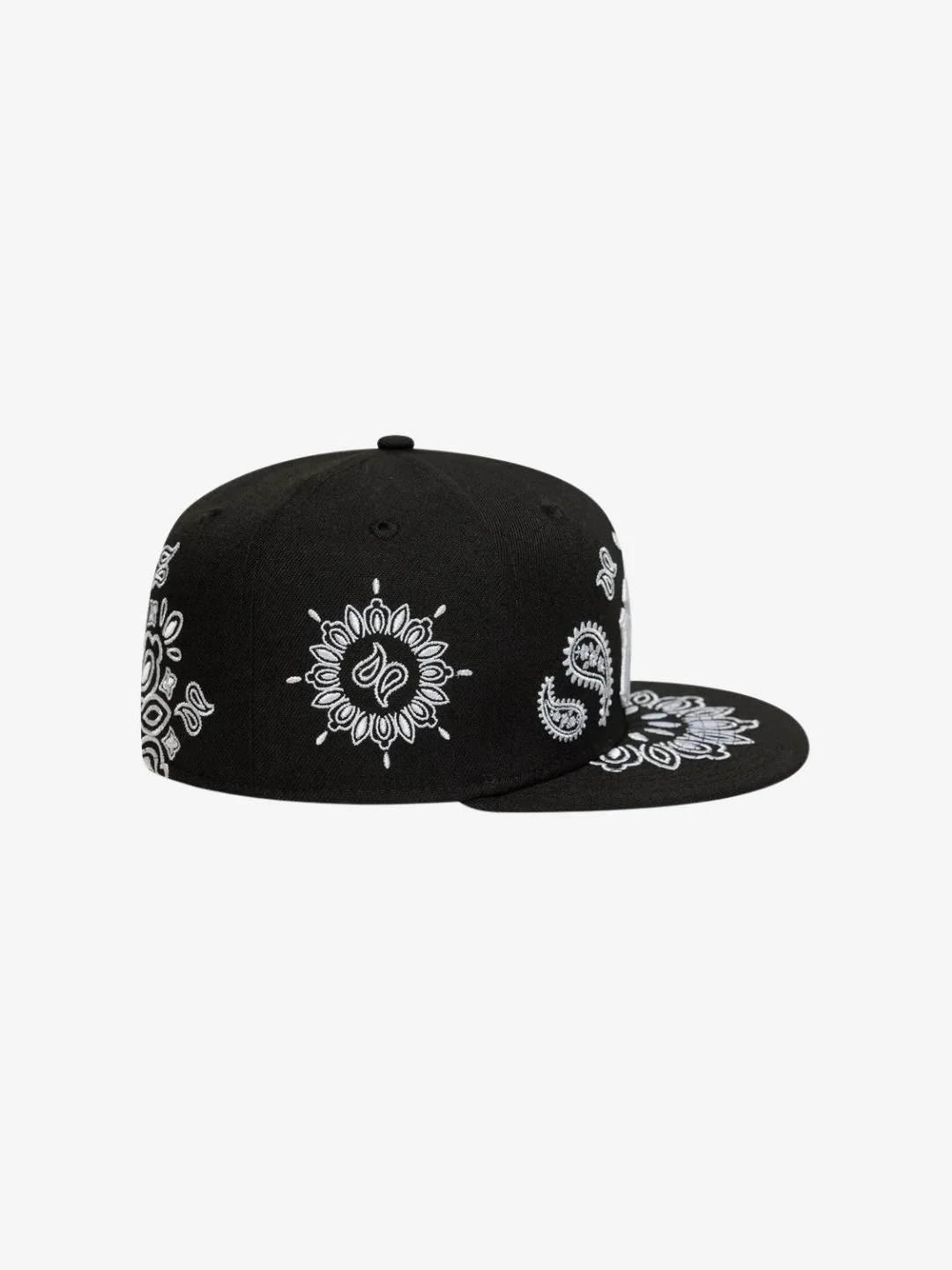 New Era New York Yankees MLB Paisley Black 59FIFTY Fitted Cap - Image 5