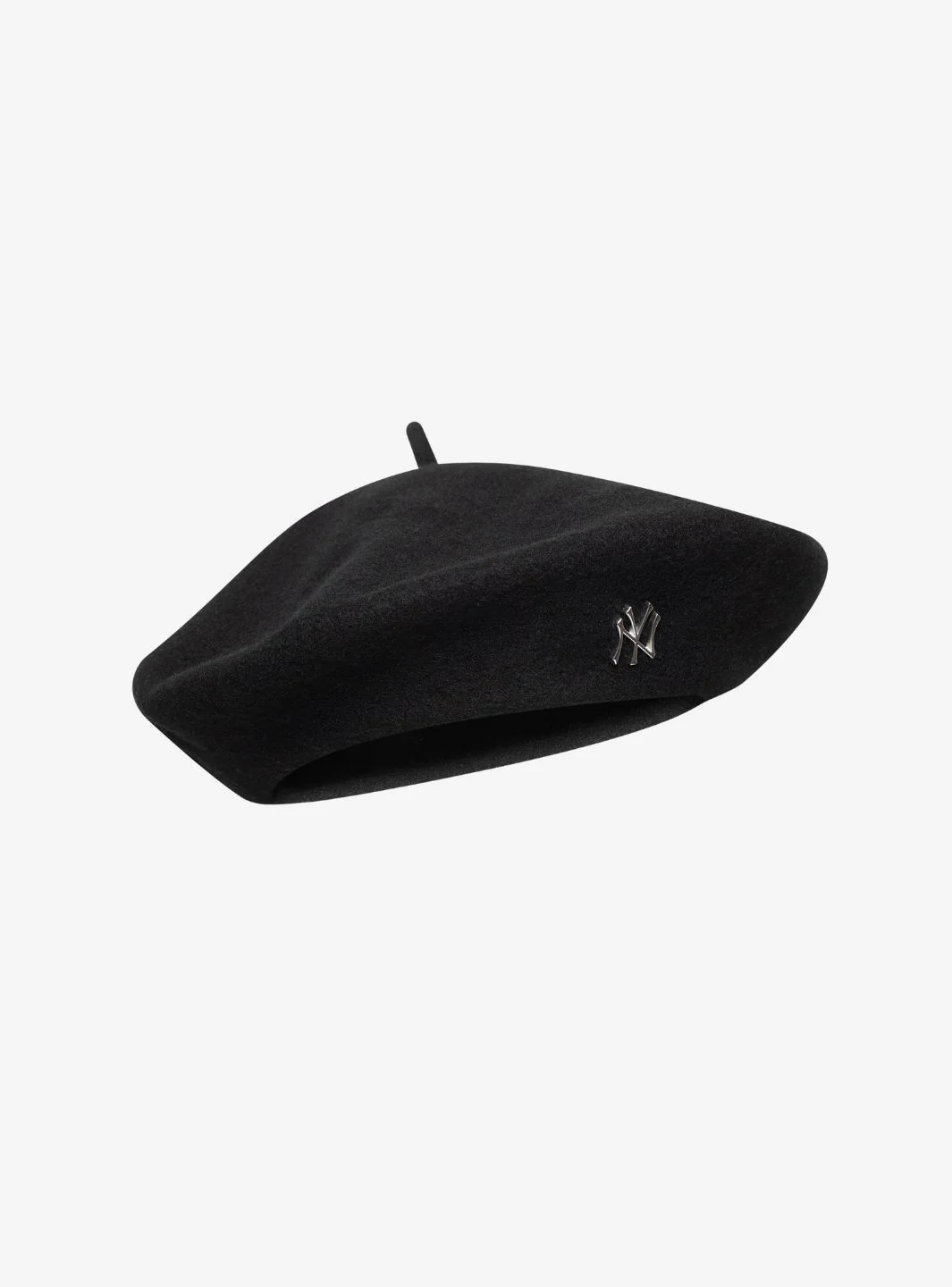 New Era New York Yankees Women's Wool Beret Black - Image 3