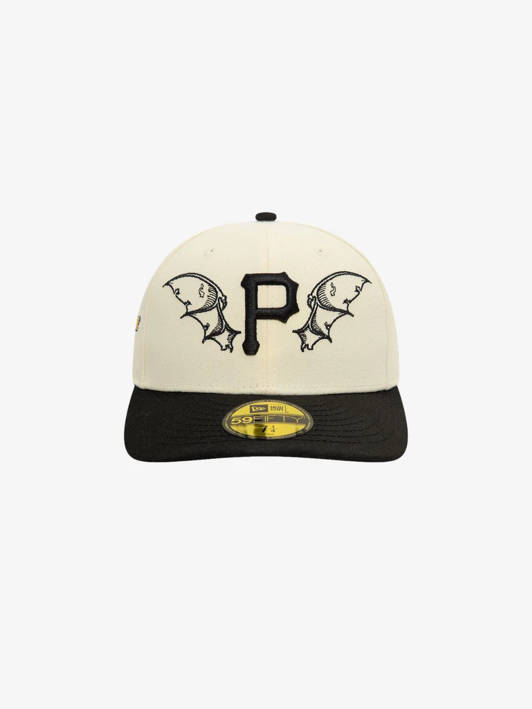 New Era Pittsburgh Pirates MLB Team Wings Light Beige 59FIFTY Fitted Cap - Image 2
