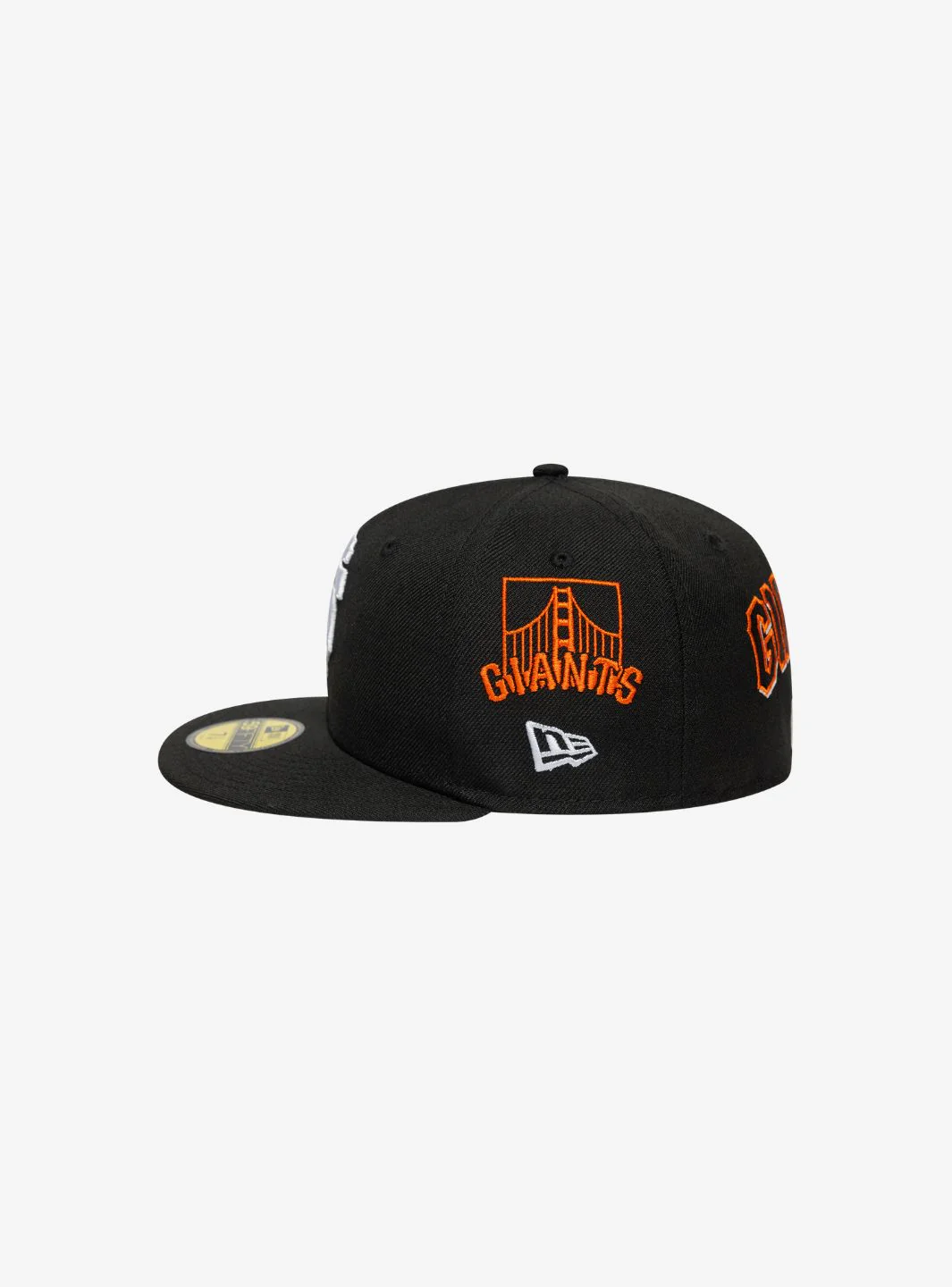 New Era San Francisco Giants Image Seasonal Black 59FIFTY Fitted Cap - Image 5