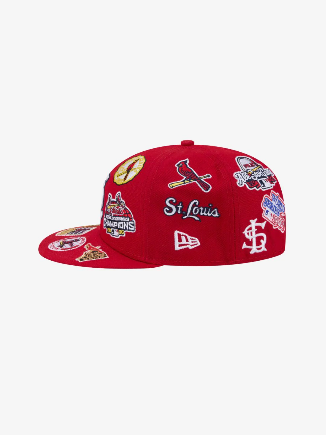 New Era St. Louis Cardinals All Over Limited Edition MLB 59FIFTY Fitted Cap Red - Image 4