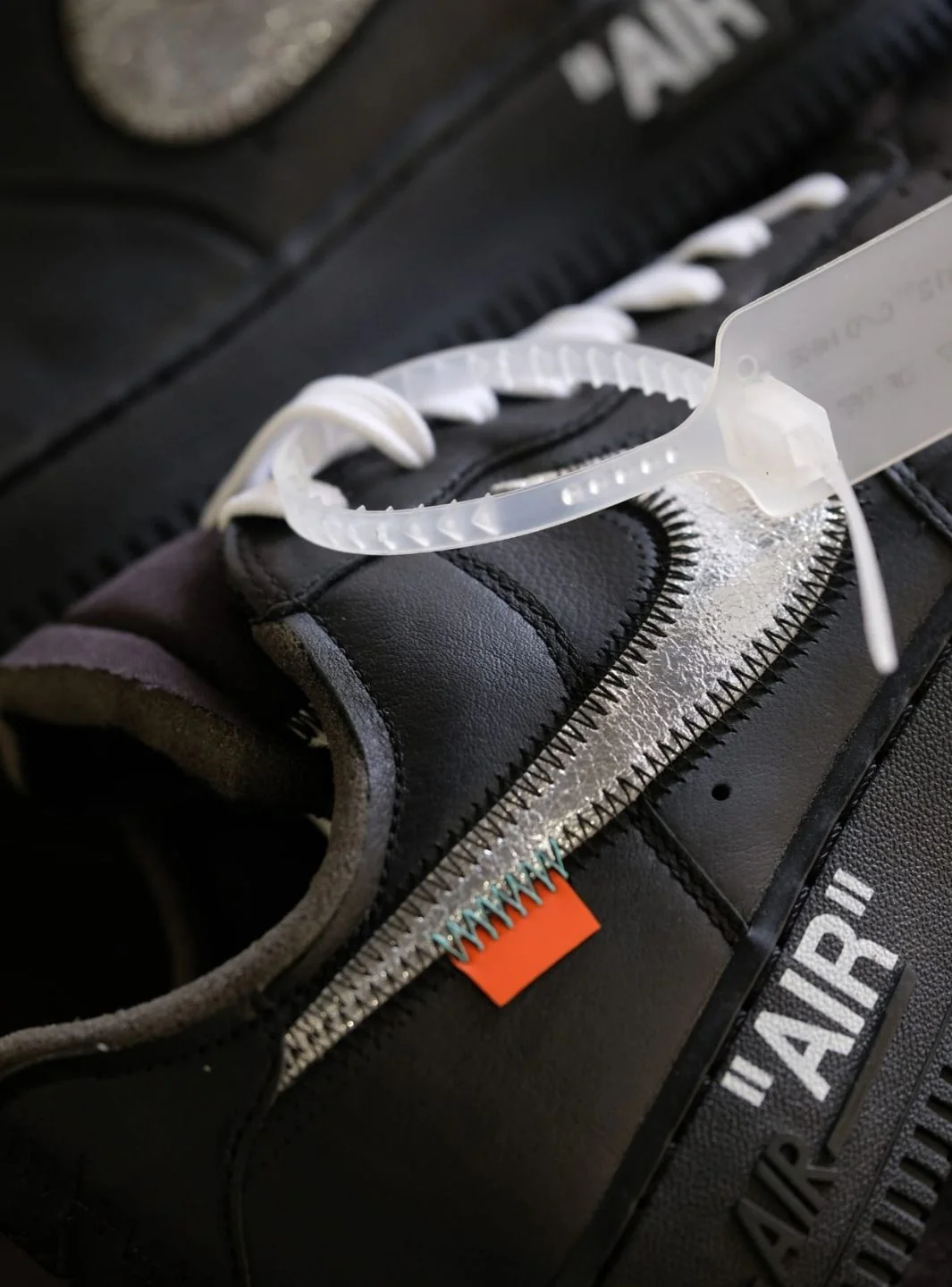 Nike Air Force 1 Low '07 Off-White MoMA (with Socks) - Image 12