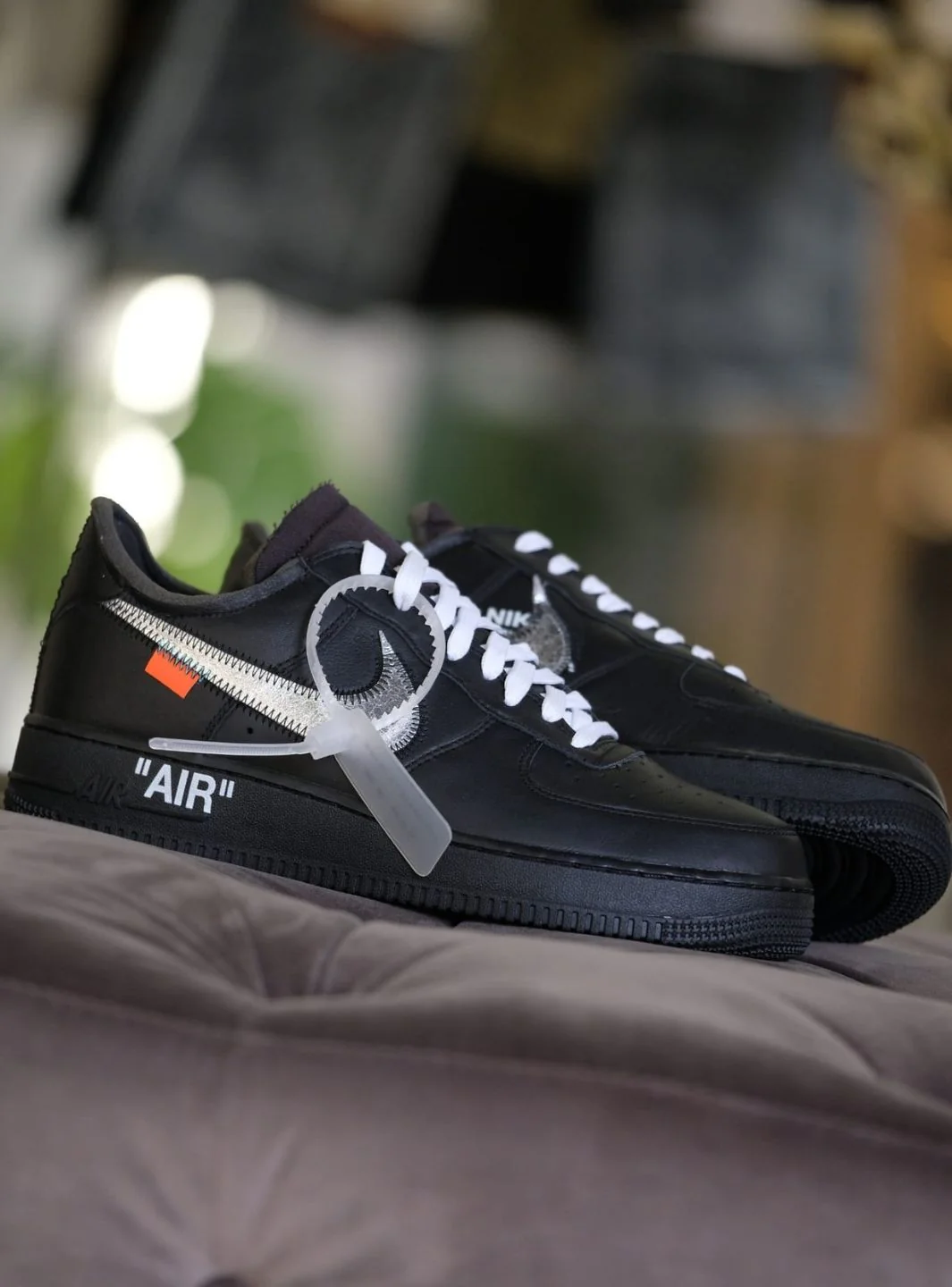 Nike Air Force 1 Low '07 Off-White MoMA (with Socks) - Image 15