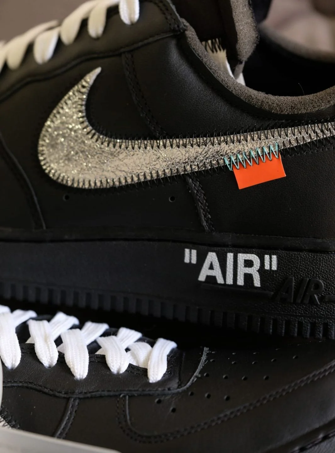 Nike Air Force 1 Low '07 Off-White MoMA (with Socks) - Image 17