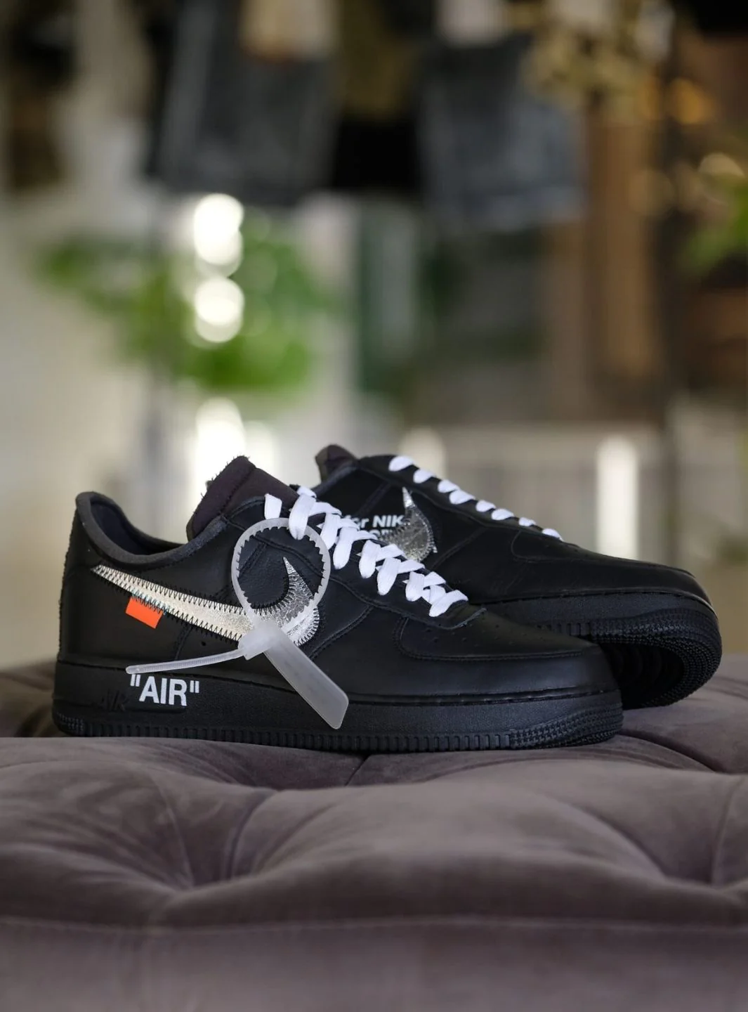 Nike Air Force 1 Low '07 Off-White MoMA (with Socks) - Image 7