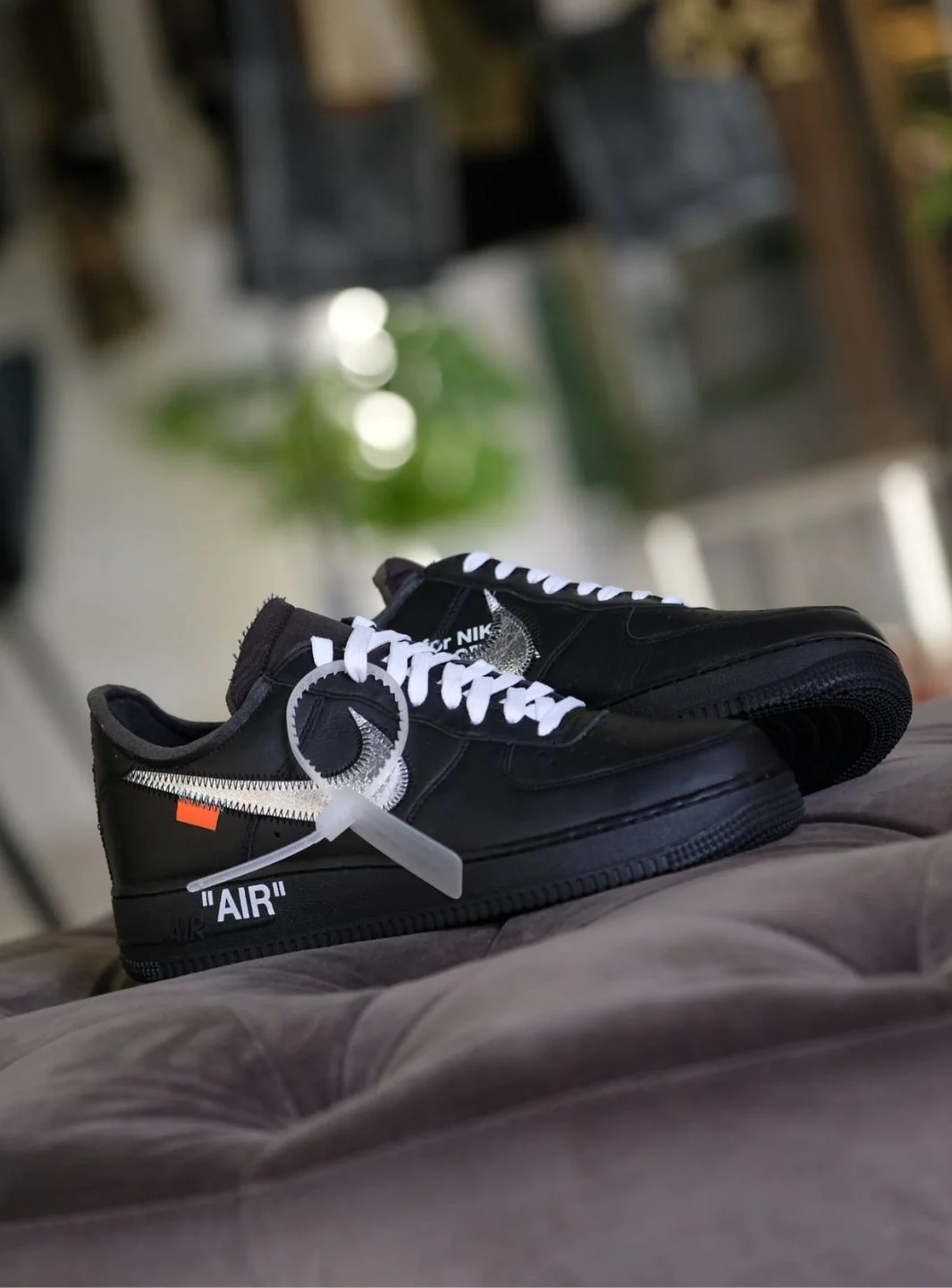 Nike Air Force 1 Low '07 Off-White MoMA (with Socks) - Image 9